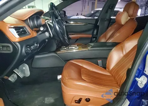 2014 Maserati Ghibli S z USA, uszkodzony, nr VIN ZAM57RTA0E1085719